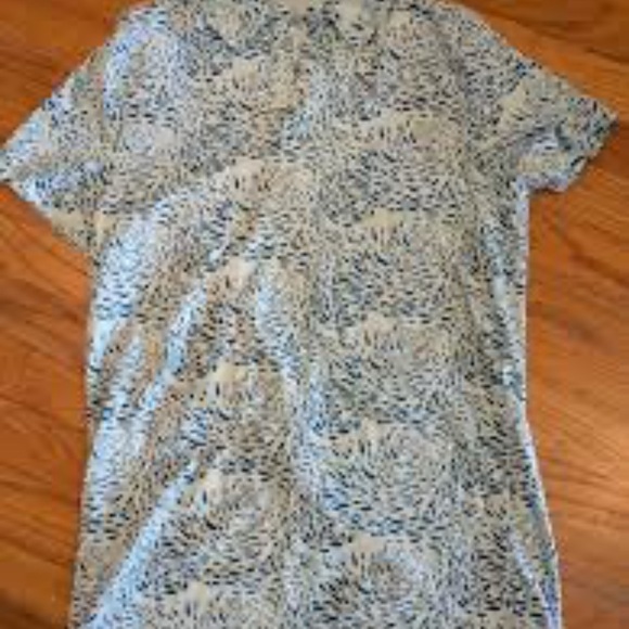 All in motion men’s blue polo shirt blue with fish, multiple sizes, short sleeve - Picture 1 of 2